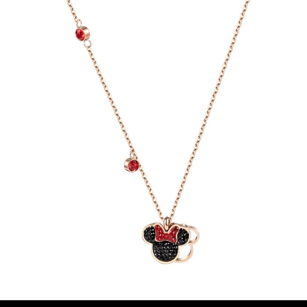 Minnie mouse necklace